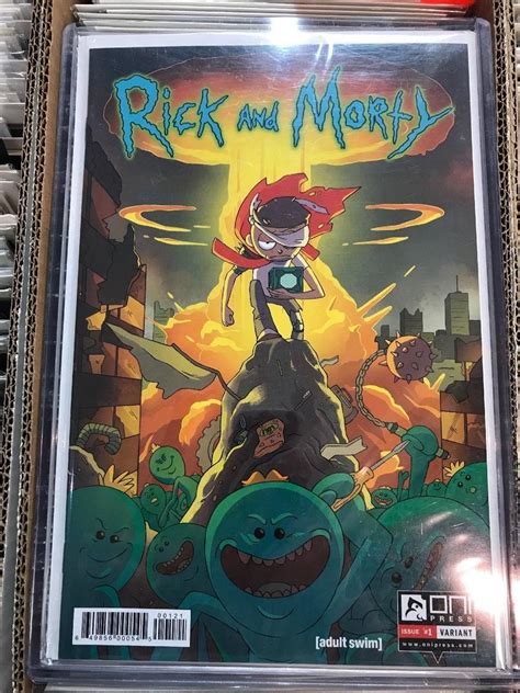 Rick And Morty 1 Bam Exclusive Variant Cover Oni Press 2015 Nm Mt Or