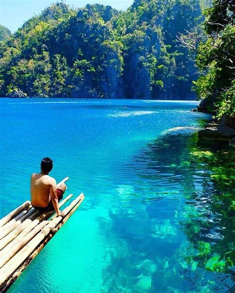 Kayangan Lake Coron Philippines One Of The Cleanest