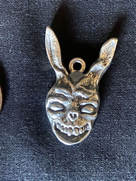 Ultra Rare Donnie Darko Frank The Rabbit Necklace Pendant Etsy