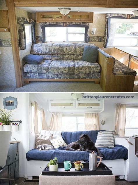 best camper makeovers 40 rv makeovers ideas renovation tips and costs vintage mandi