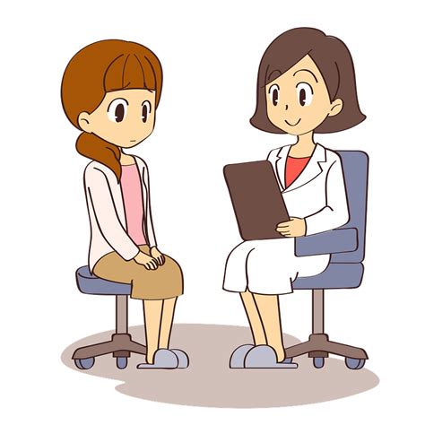 Doctor And Woman Patient Clipart Free Download Transparent Png