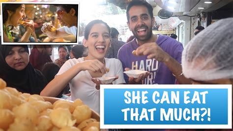 Pani Puri Eating Competition Ft Shivani Bafna Youtube