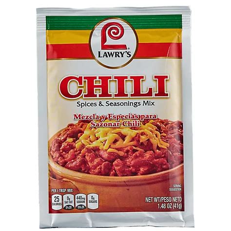 Lawrys Chili Spices And Seasonings Mix 148 Oz Vons