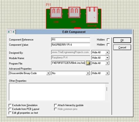 Raspberry Pi 4 Library For Proteus The Engineering Projects