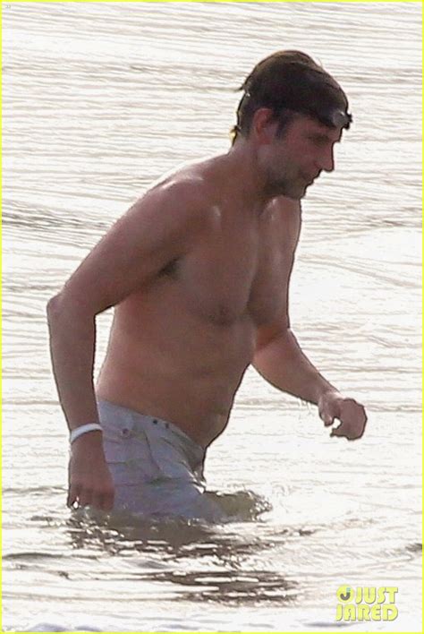 bradley cooper goes shirtless for quick ocean swim photo 4201353 bradley cooper shirtless