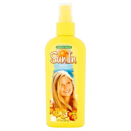 They save you from the commitment of a longer. Sun-In Hair Lightener Spray, Lemon, 4.7 Ounce - Walmart.com