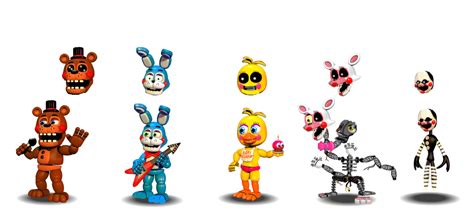 Fnaf 2 Accurates The Toys V2 By Diegopegaso87 On Deviantart