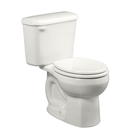 American Standard Colony White Round Standard Height 2 Piece Toilet 10