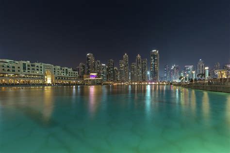 The Burj Lake In Dubai Uae Photograph By Manuel Bischof Fine Art America