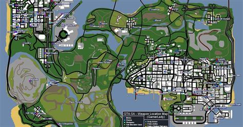 Gta San Andreas Map Mapa Do Grand Theft Auto San Andreas Map Porn Sex