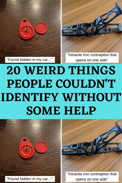 20 weird things people couldn t identify without some help in 2023 fun fair helpful identify