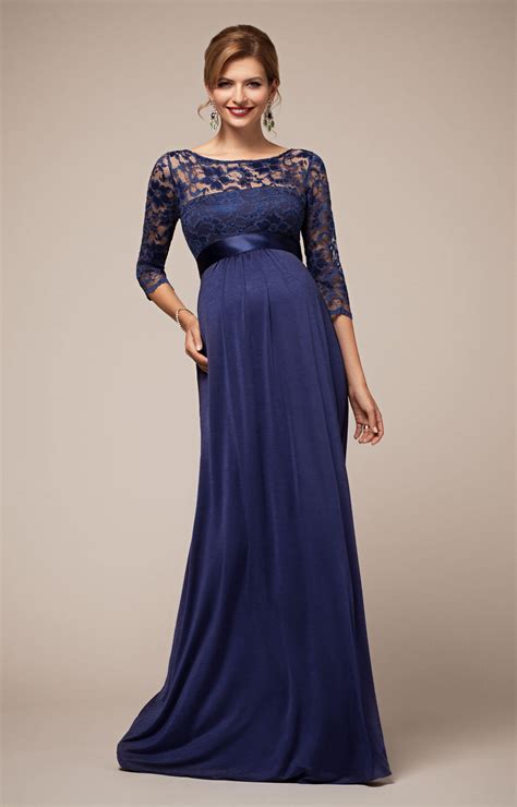 Lucia Maternity Gown Windsor Blue Maternity Wedding