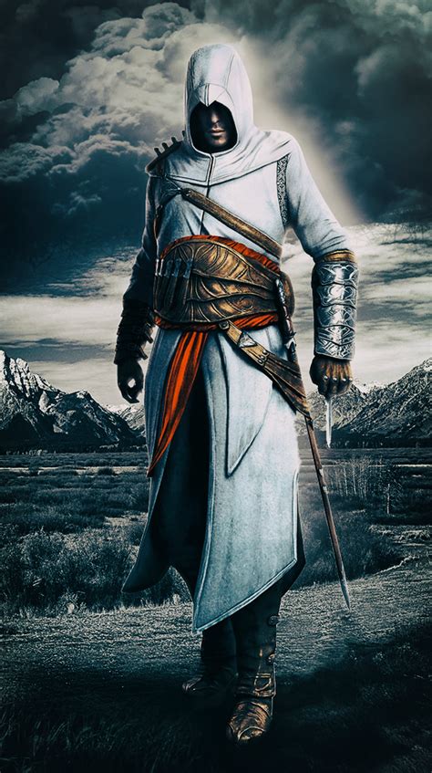Assassins Creed Altair 4k Vertical Wallpaper Assassian Creed All
