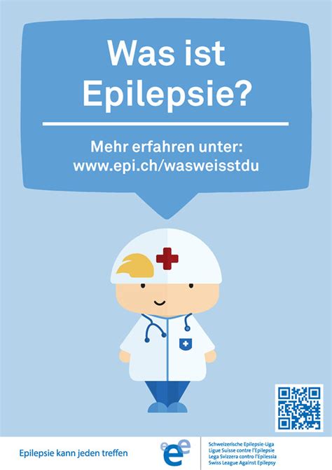 Poster Zur Jugendkampagne Schweizerische Epilepsie Liga
