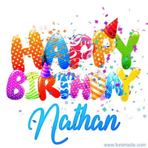 Happy Birthday Nathan Creative Personalized  With Name