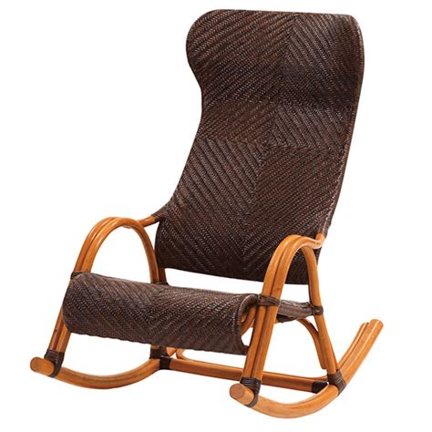 メイルオーダー 籐 ロッキングチェア ラタン家具 Handmade 座面高42cm 送料無料 椅子 ロッキングチェアー ラタン ラタン製 籐製
