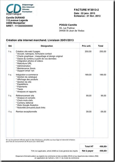 Feb 27, 2014 · pour être certain que votre devis peinture soit 100% légal et vous protège en cas de litige, voici les informations obligatoires à y placer. trouver exemple de devis et facture auto entrepreneur