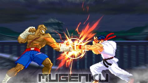 Sagat Vs Shin Ryu Street Fighter Mugen Epic Battle Youtube