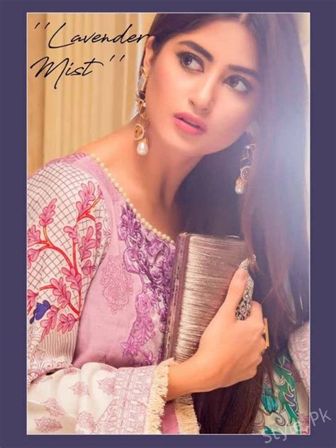 Sajal Ali Looks Stunning In Her Latest Lawn Shoot