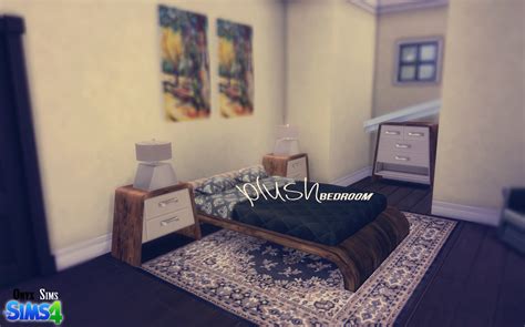 Ts4 Plush Bedroom Set Onyx Sims