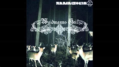 Rammstein Waidmanns Heil Drums YouTube