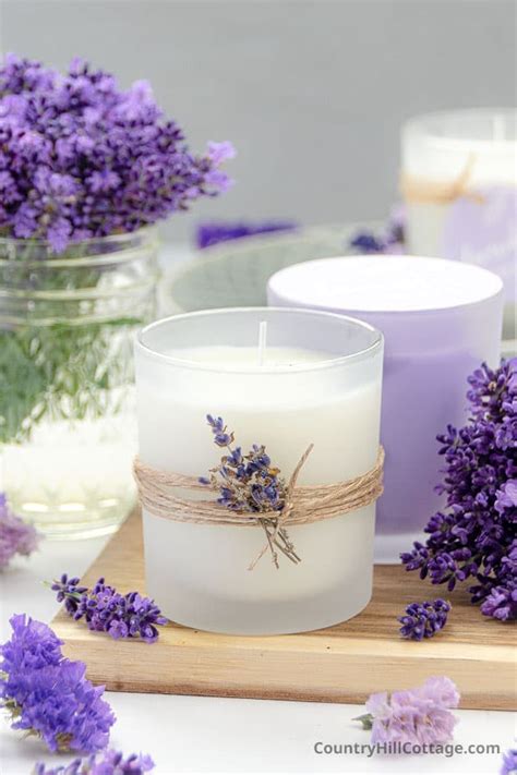 Diy Lavender Candle Recipe With Soy Wax And Essential Oils
