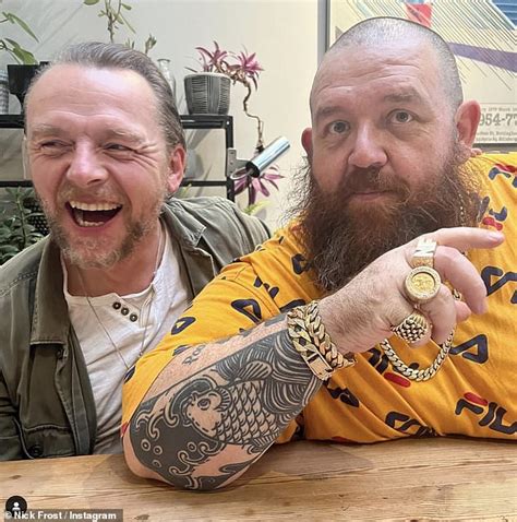 Nick Frost And Simon Pegg Delight Fans As They Share Heartwarming Snap