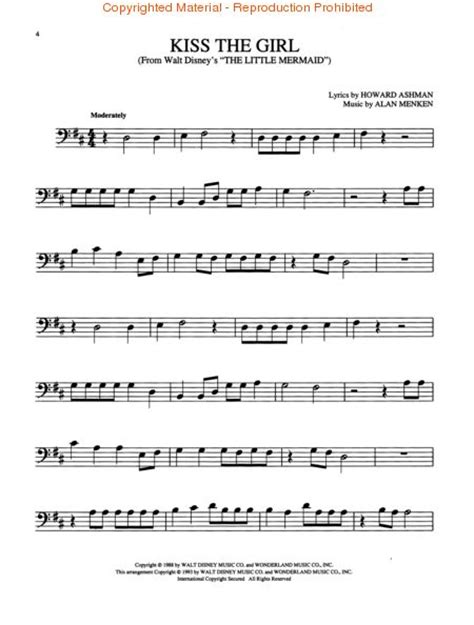 Disney Movie Favorites Cello Sheet Music By Various Sku