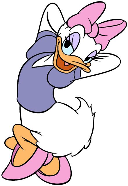 Daisy Duck Cartoon Drawing
