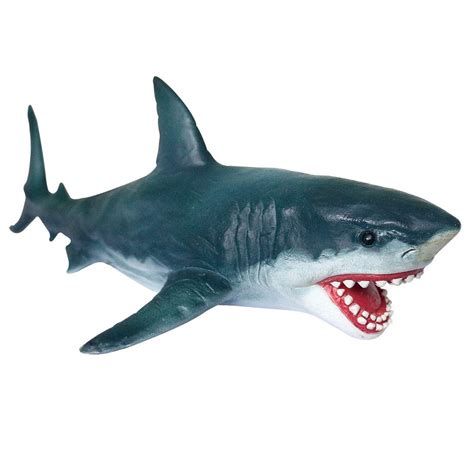 Buy Shark Geminismart Sea Life Great White Shark Toy Figures Soft