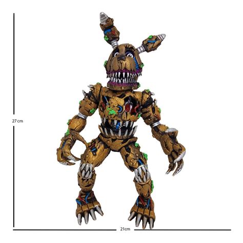 Juguete Twisted Springtrap Gold Figura Five Nights Freddys Meses Sin