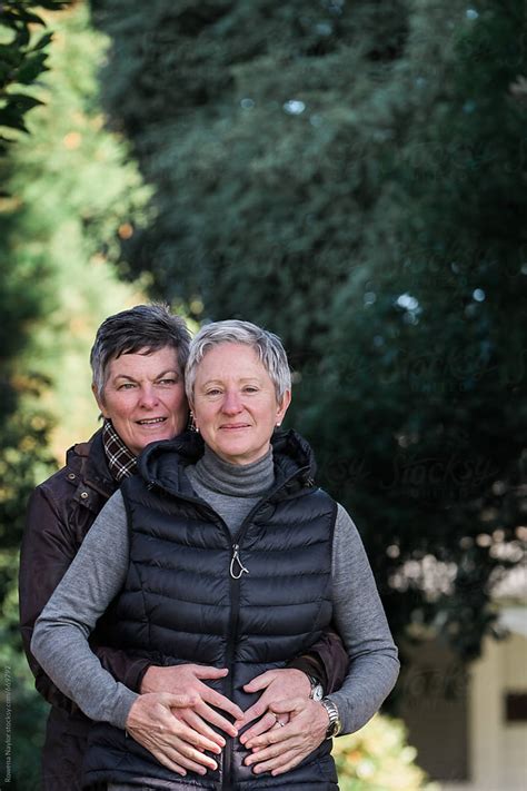 Mature Lesbian Couple Embracing Porrowena Naylor