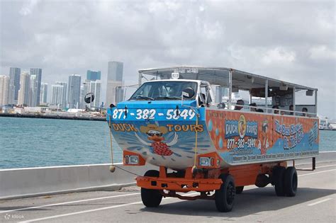 Join In Miami South Beach Duck Tour Sightseeing Cruise Klook Canada