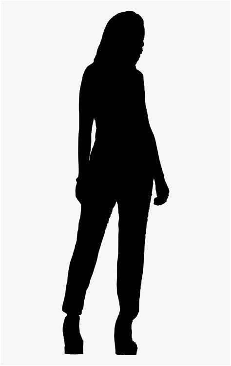 Standing Female Silhouette Bmp Head