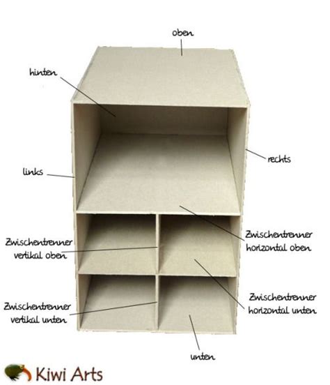 Schritt für schritt zeigen wir wir alle sammeln immer mehr kleine utensilien an. Anleitung: Wie baue ich ein Kartonregal mit Geheimfach ...