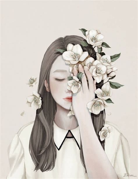 Delicate Illustrations By Choi Mi Kyung Art Girl