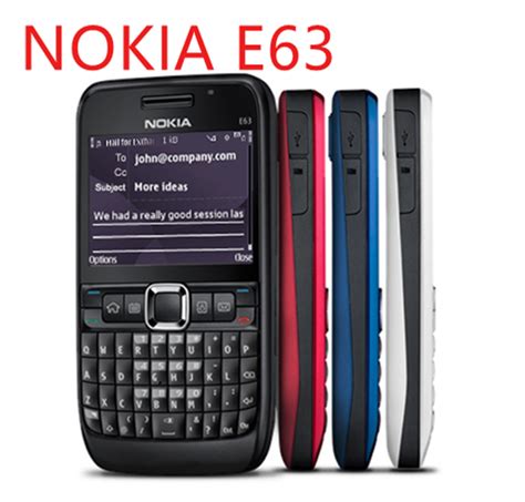 For E63 Nokia Keypad Mobile Phone Unlocked Legit Qwerty Keyboard Cell