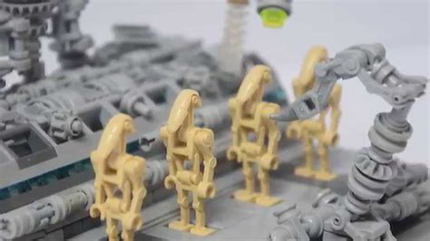 Lego Star Wars Droid Factory 21 Vsy Moc Youtube