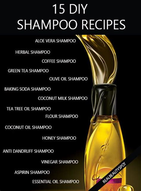 15 Diy Natural Shampoo Recipes Healthy Hair Aloe Vera Shampoo Baking