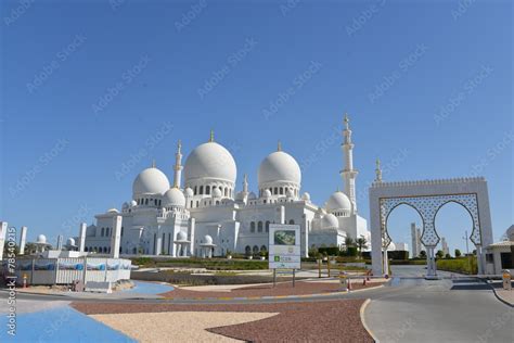 Plakat Meczet Bliski Wschód Arabia Dubaj Emirat Dekowizjapl