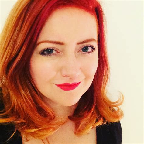 Ever So Juliet Edinburgh Lifestyle Blog Red And Orange Dip Dye Hair