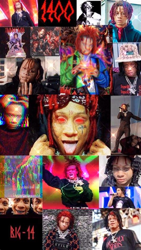 Aesthetic Aesthetic Collage Grunge Aesthetic Rap Wallpaper Trippie