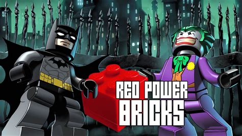 Lego Batman Red Power Bricks Construção Rapida Razuchitv Desde