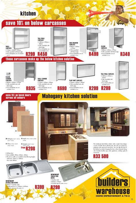 Executive full door cupboard $449.00. current specials now builders warehouse home kitchens ...