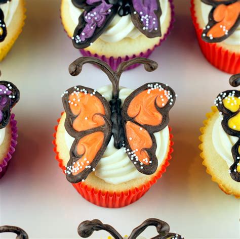 Sugar Cooking Butterfly Cupcakes