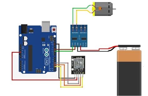 Rotary Encoder Interfacing With Arduino Dc Motor Speed Control