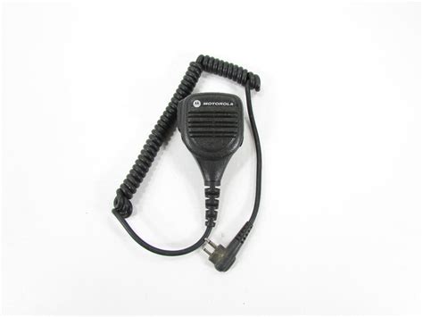 Motorola Pmmn4013a Remote Speaker Mic 609788149231 Ebay