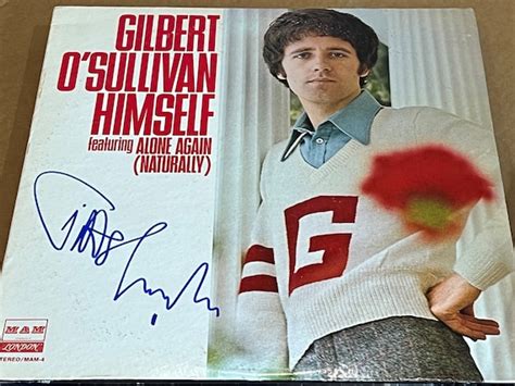 Gilbert Osullivan Signed Autographed Vintage Himself Record Etsy