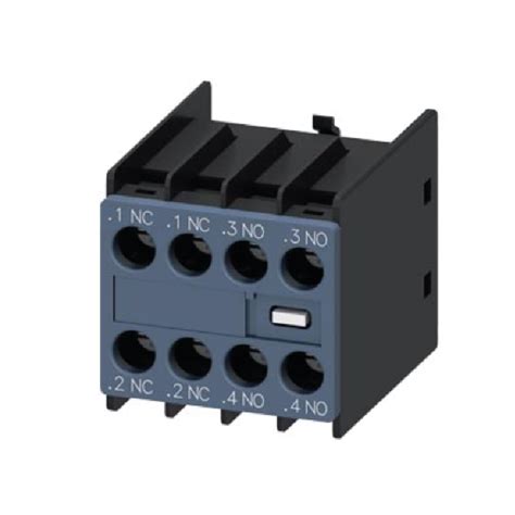 🥇block Contacto Auxiliar Frontal 2na 2nc Pcontactor 3rh2 Y 3rt2 Siemens