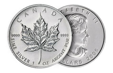 1 Oz Canadian Maple Leaf Silver Coin Random Year